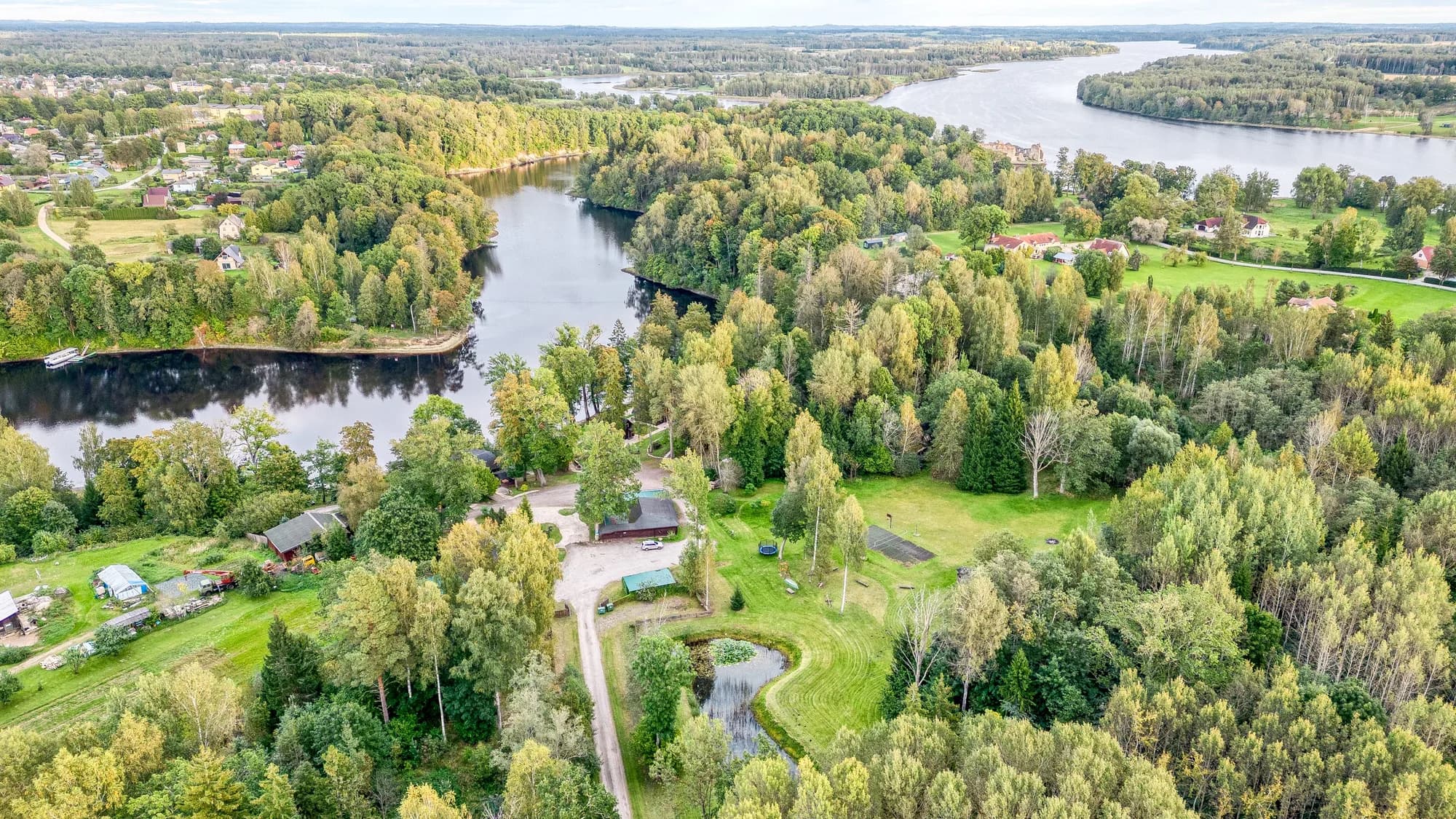 Aktīvs Komplekss Pērses upes krastā - Koknesē, Kokneses pagasts, Pierīga